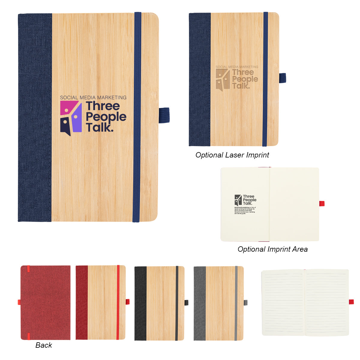 Bamboo Journal in Recycled PET - Bamboo rPET Journal