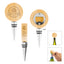 Bamboo Wine Stopper and Bottle Opener - Laser Engraving