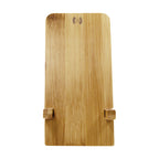 Bamboo Wireless Charging Phone Stand - Bamboo - front