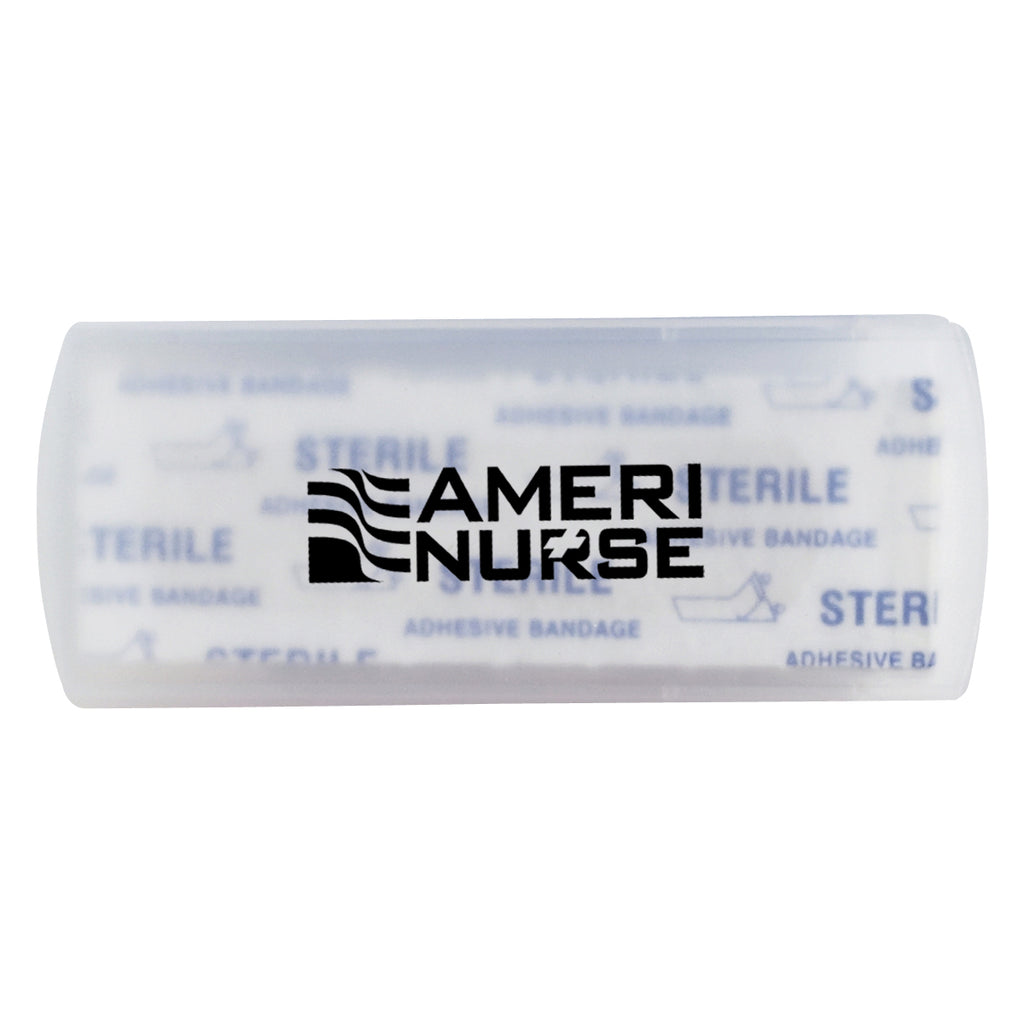 Bandages in a Plastic Case - White - Pad Print