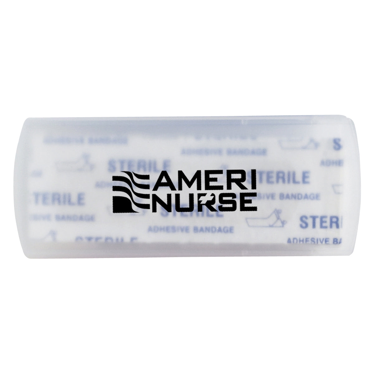 Bandages in a Plastic Case - White - Pad Print