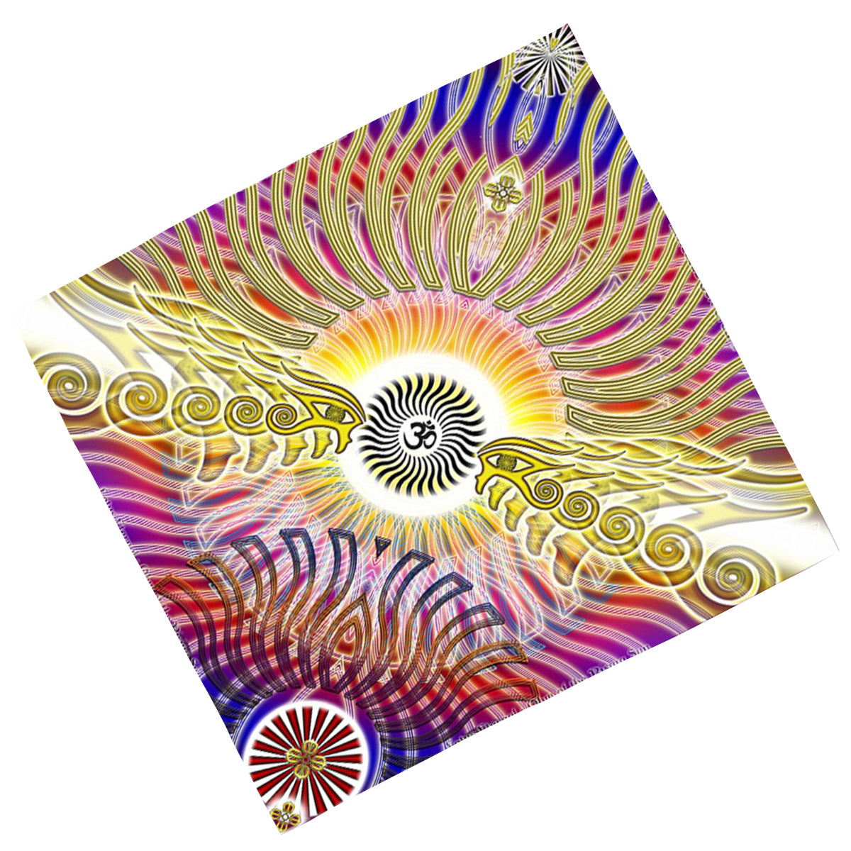 Bandana in Full Color, 22 x 22 Inches