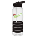 Banded Gripper Bottle, 24 oz - Black - Colorbrite Drinkware