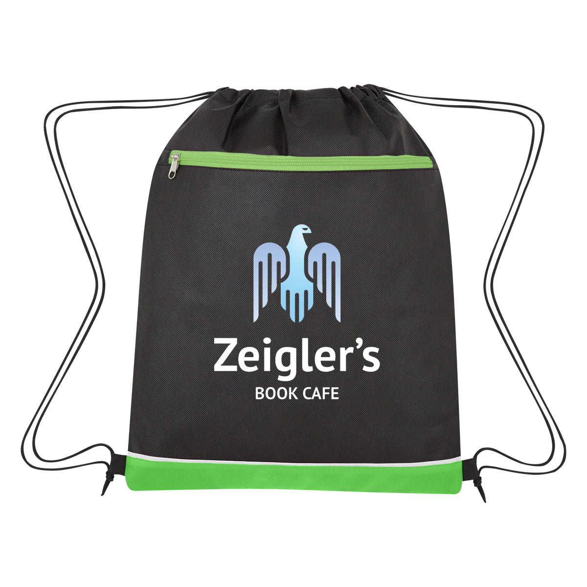 Bandura Drawstring Bag, Non-Woven and Recycled - Colorbrite