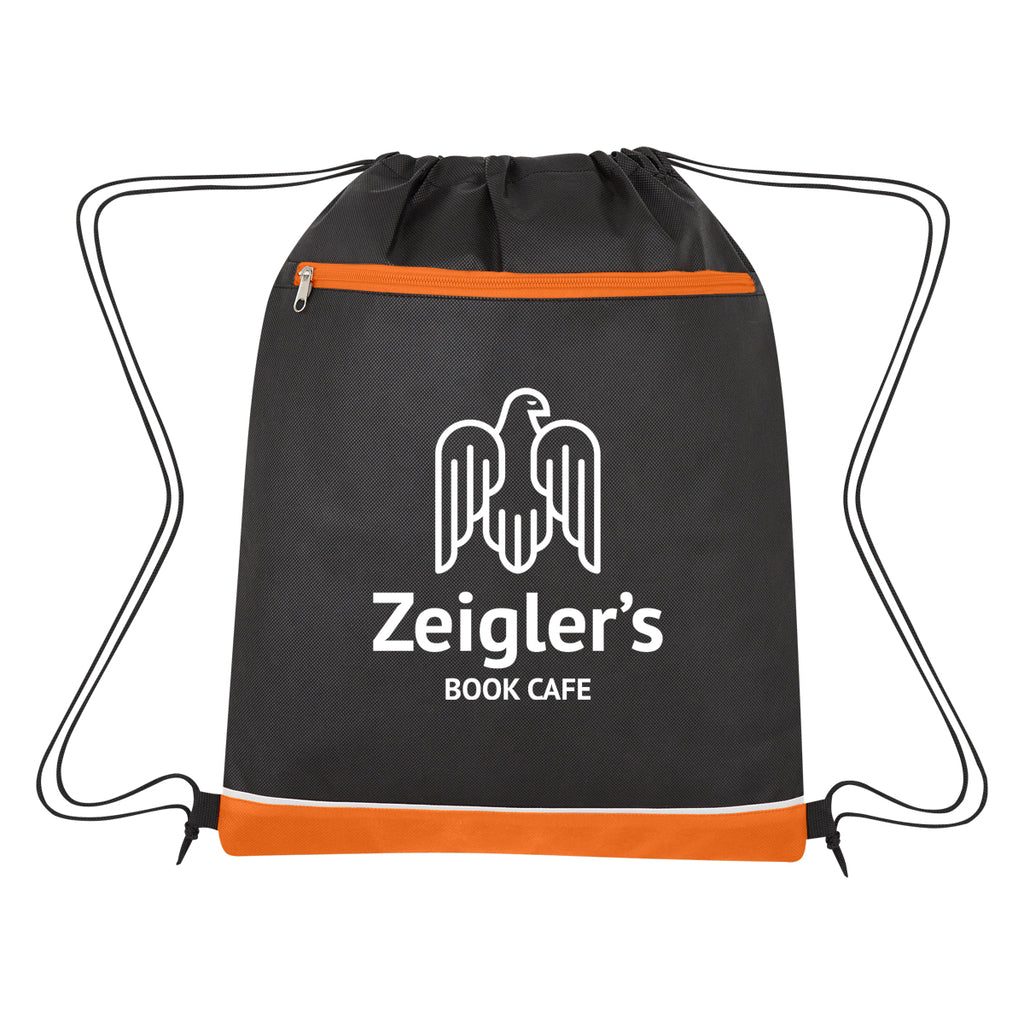 Bandura Drawstring Bag, Non-Woven and Recycled - Silk Screen