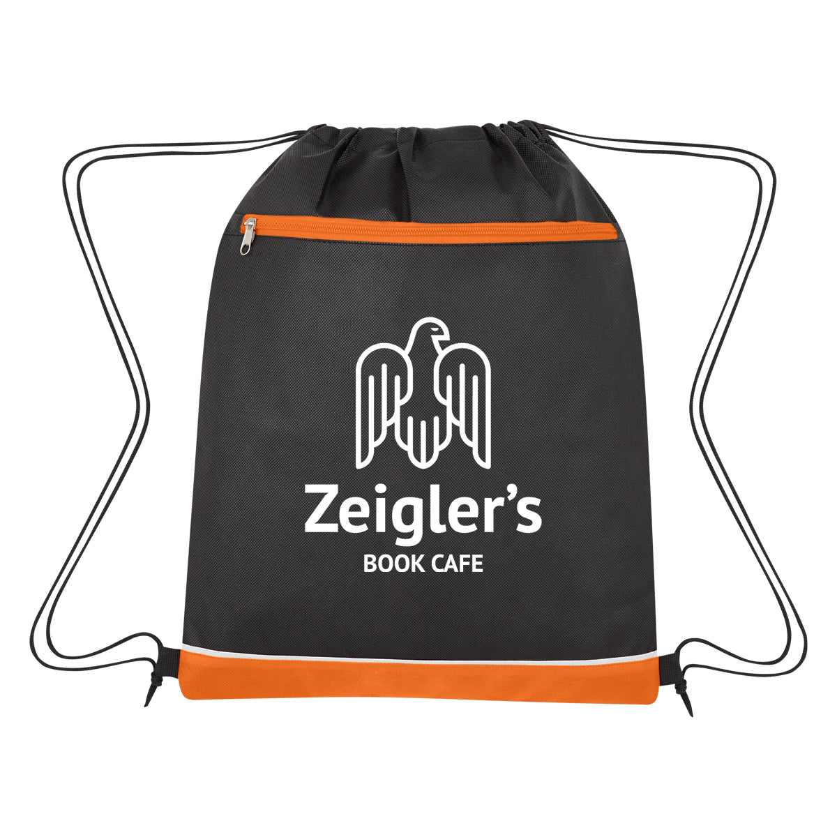 Bandura Drawstring Bag, Non-Woven and Recycled - Silk Screen