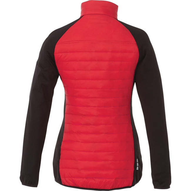 Banff Hybrid Quilted Puffer Jacket for Women Laser Engraving
