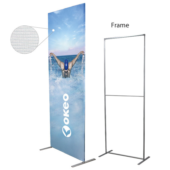 Banner Stand in Fabric, Standard