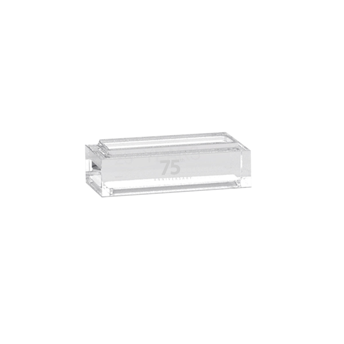 Bar Award in Clear Acrylic, Stackable - Clear - Laser Engraving