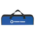 Barbecue Set in a Case, Three Piece - Blue - Silk Screen