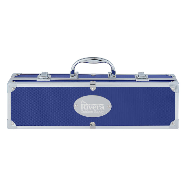 Barbecue Set in an Aluminum Case