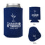 Bargain Jr Kan-Tastic Can Cooler, 12 oz - Navy - Silk Screen