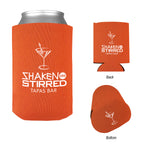 Bargain Jr Kan-Tastic Can Cooler, 12 oz - Orange - Silk Screen