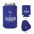 Bargain Jr Kan-Tastic Can Cooler, 12 oz - Purple - Silk Screen