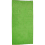 Basic Weight Cotton Beach Towel in Colors, 30 x 60 Inches - Lime - Front