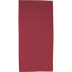 Basic Weight Cotton Beach Towel in Colors, 30 x 60 Inches - Maroon - Front