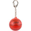 Basketball Lip Balm Keychain with SPF 15 - Orange - Front