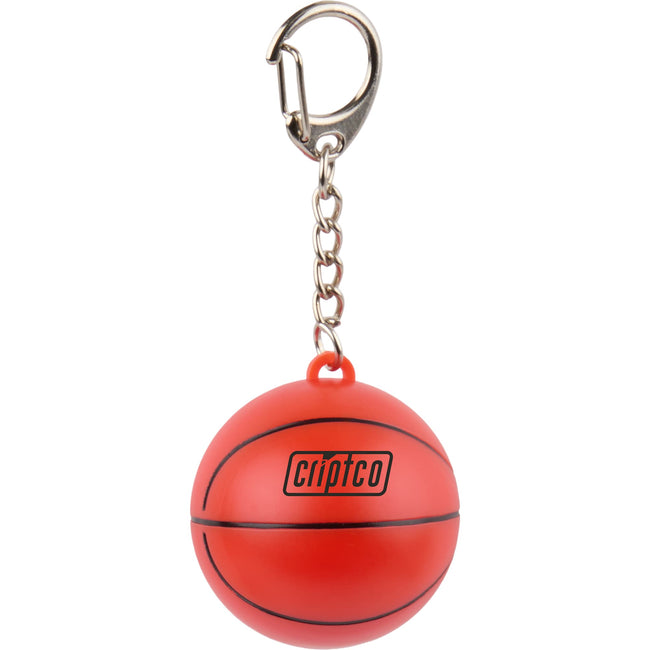 Basketball Lip Balm Keychain with SPF 15