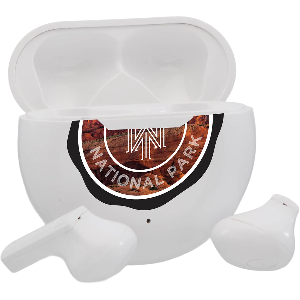 Bawl Pro Wireless Earbuds with Charging Case Full Color - White - Alternate