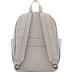 Baye Recycled Laptop Backpack, 15 Inch Embroidery - Gray - Back