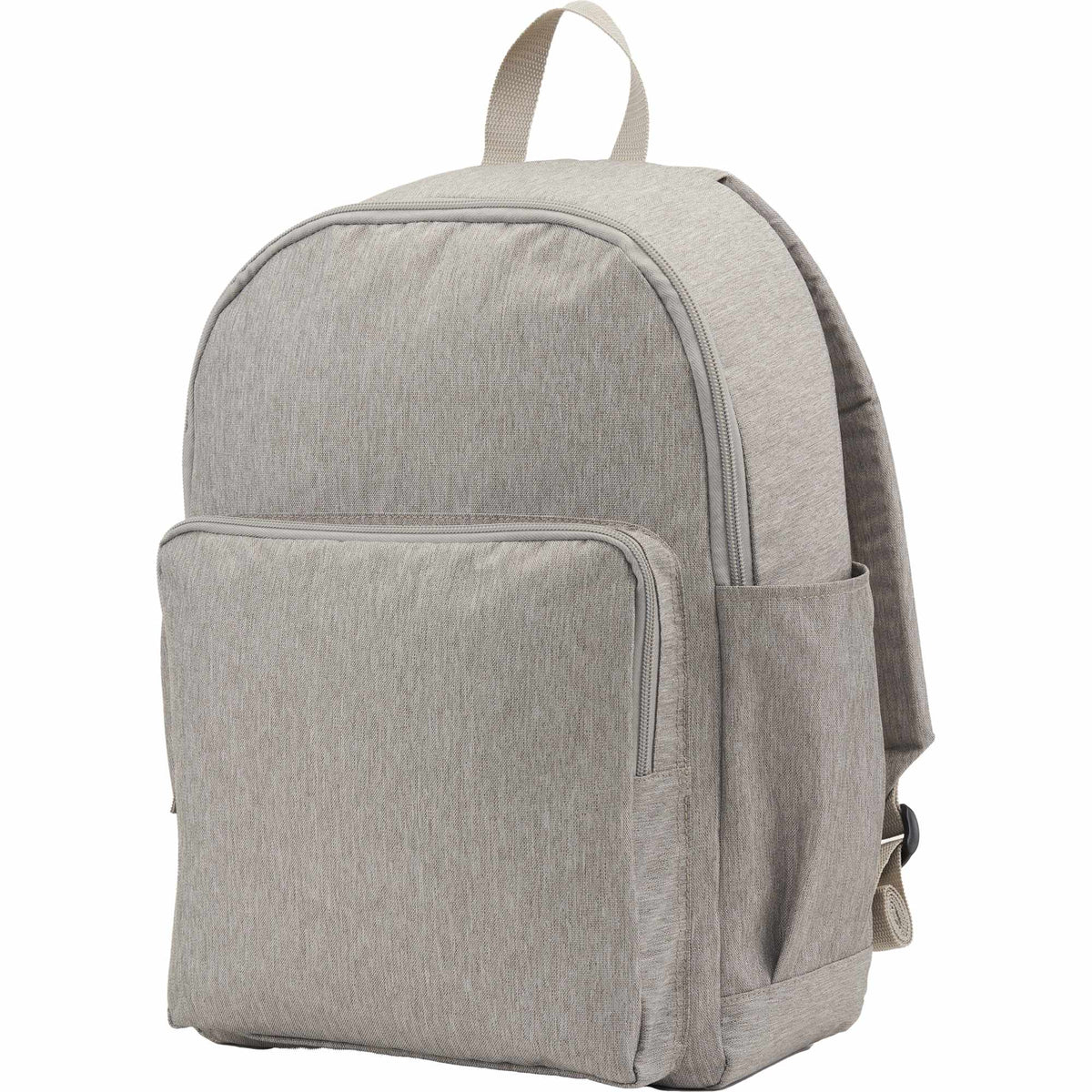 Baye Recycled Laptop Backpack, 15 Inch Transfer - Gray - Left Angle 2