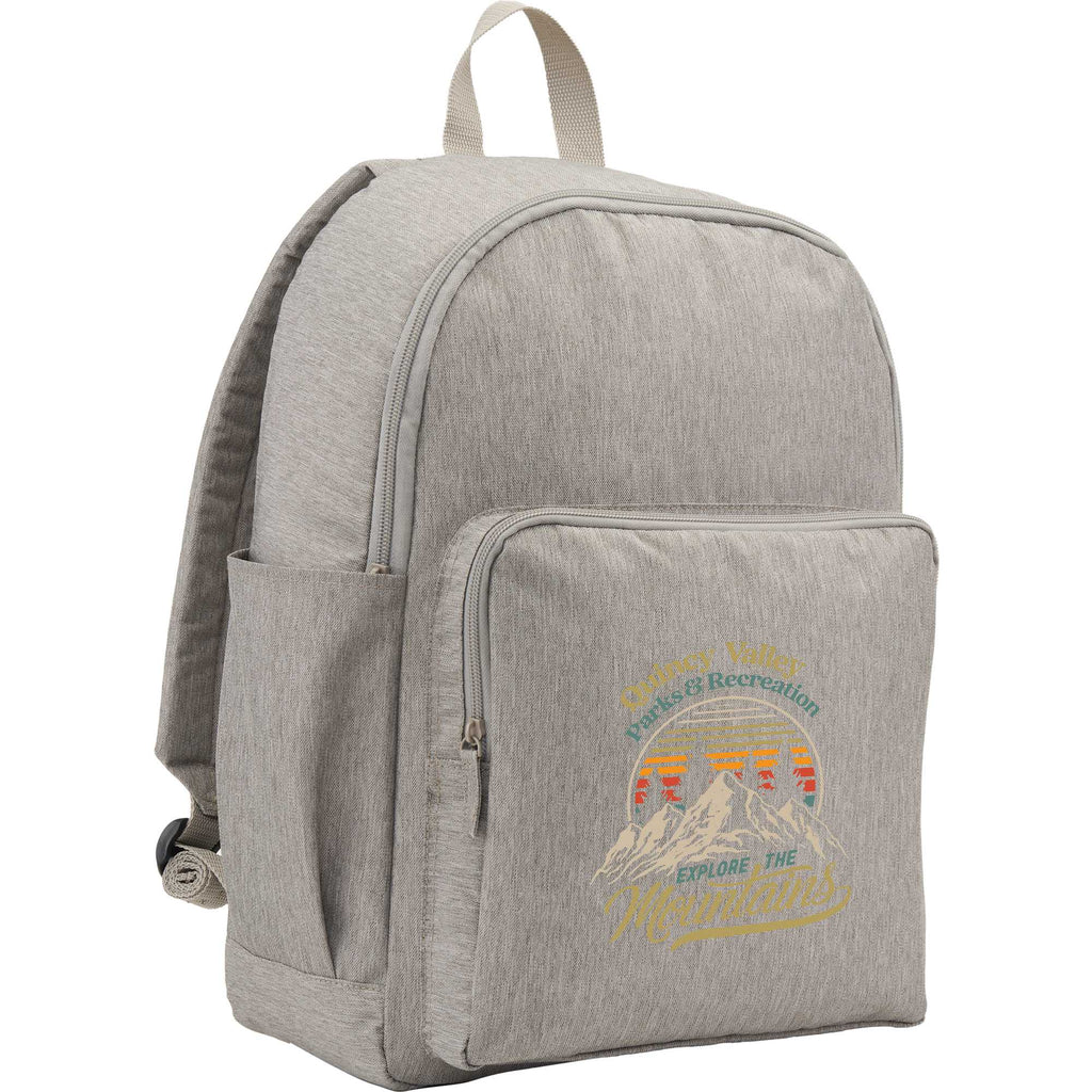 Baye Recycled Laptop Backpack, 15 Inch Transfer - Gray - Right Angle