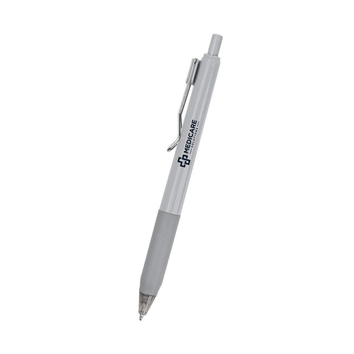 Baylee Pen in Recycled ABS - Gray - Silk Screen