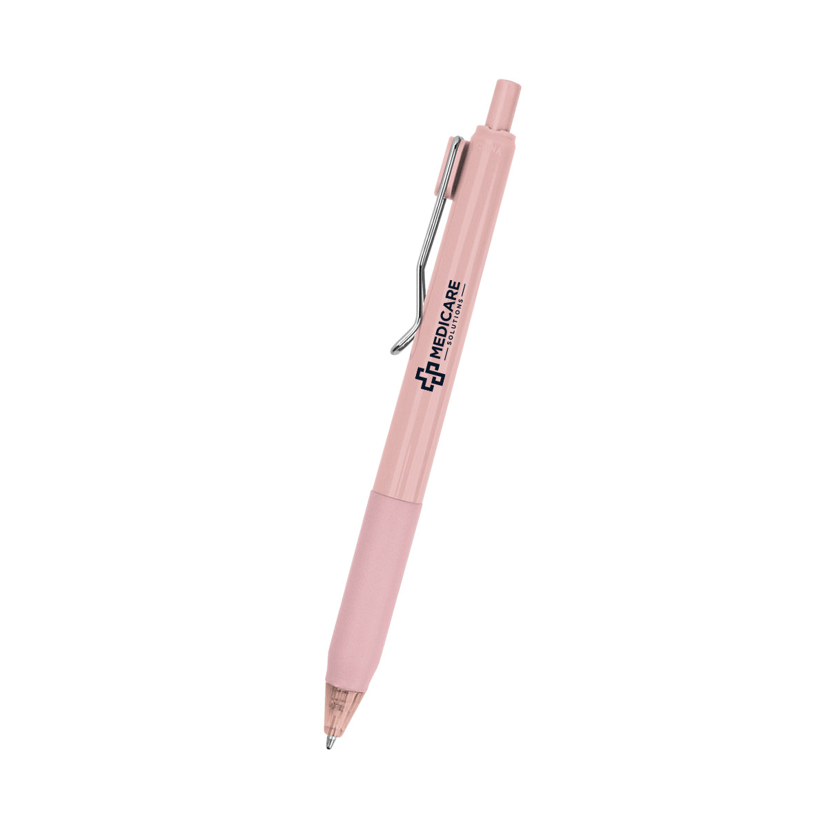 Baylee Pen in Recycled ABS - Rose - Silk Screen