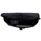 Baylor Laptop Messenger Bag with Trolley Strap - Black - View 5