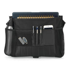 Baylor Laptop Messenger Bag with Trolley Strap Transfer - Black - View 2