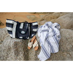 Bayside Boat Bag and Oversized Resort Towel Set Embroidery - Bayside Stripe - View 8