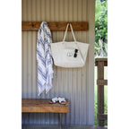 Bayside Boat Bag and Oversized Resort Towel Set Transfer - Natural - View 6