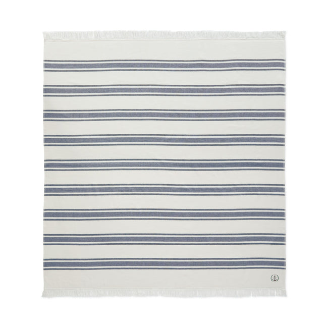 Bayside Oversized Cotton Towel, 60 x 60 Inches Embroidery