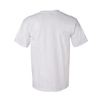 Bayside Unisex USA-Made Pocket T-Shirt - Ash - Back