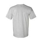 Bayside Unisex USA-Made Pocket T-Shirt - Dark Ash - Back