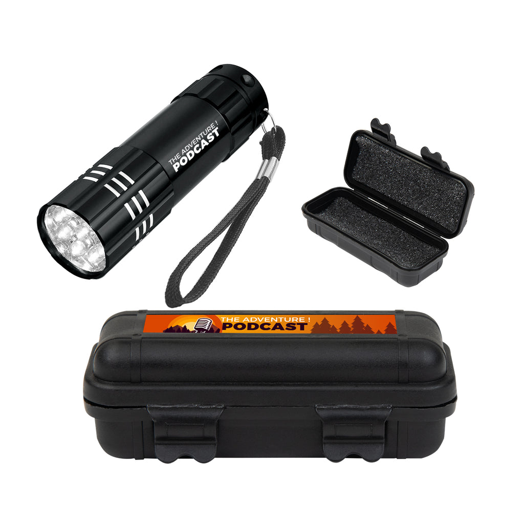 Be Adventurous Kit in a Hard Case - Black - Laser