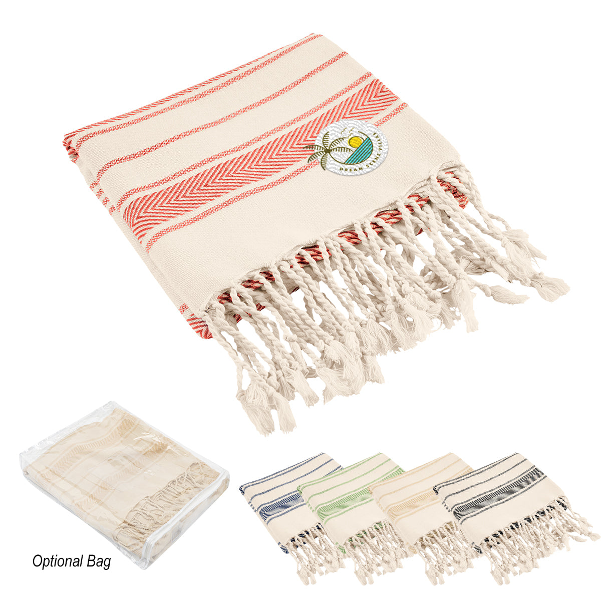 Beach Towel, Bungalow Style