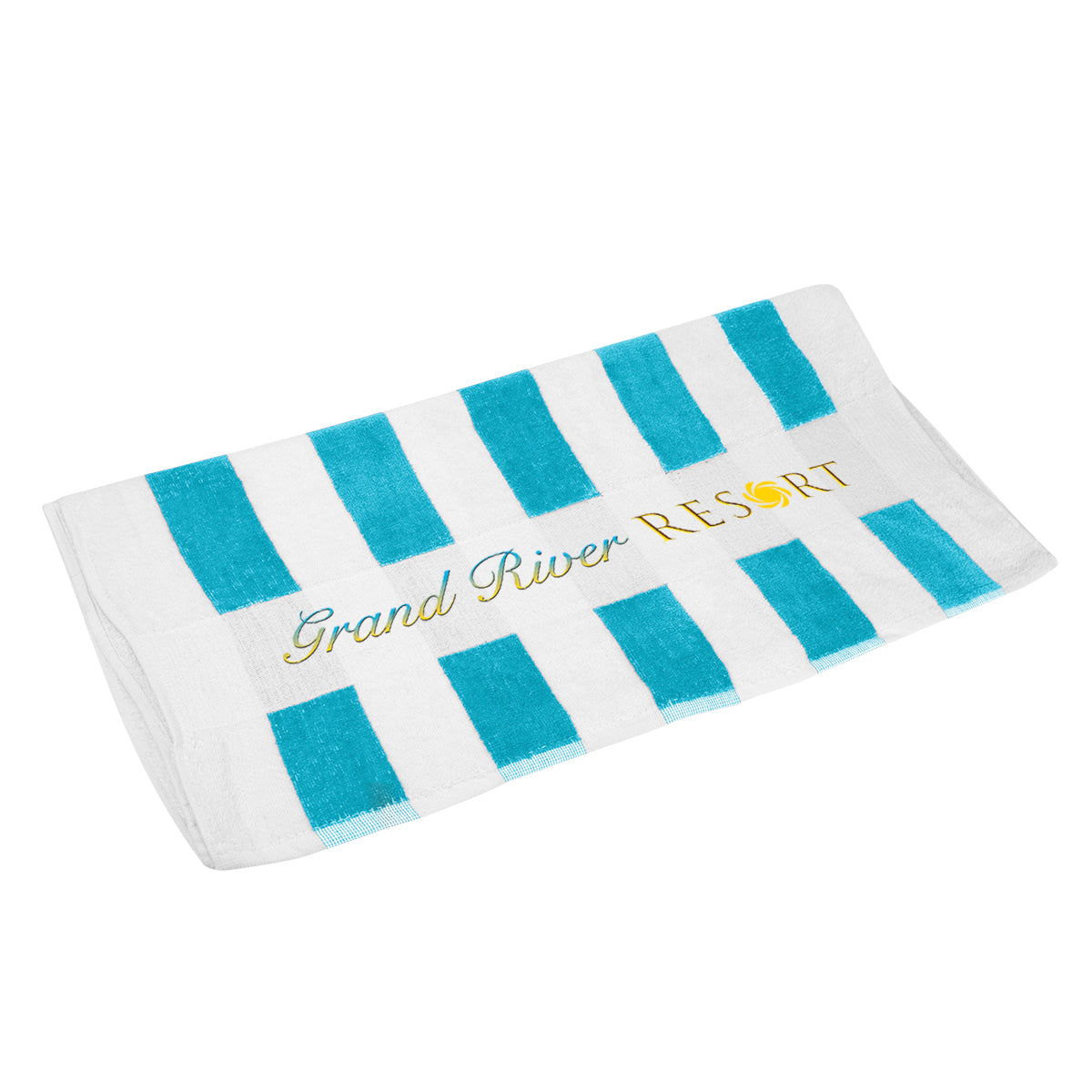 Beach Towel, Seaside - Blue - Colorbrite