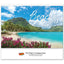 Beaches Spiral Wall Calendar in Full Color - Full Color Beaches Spiral Wall Calendar