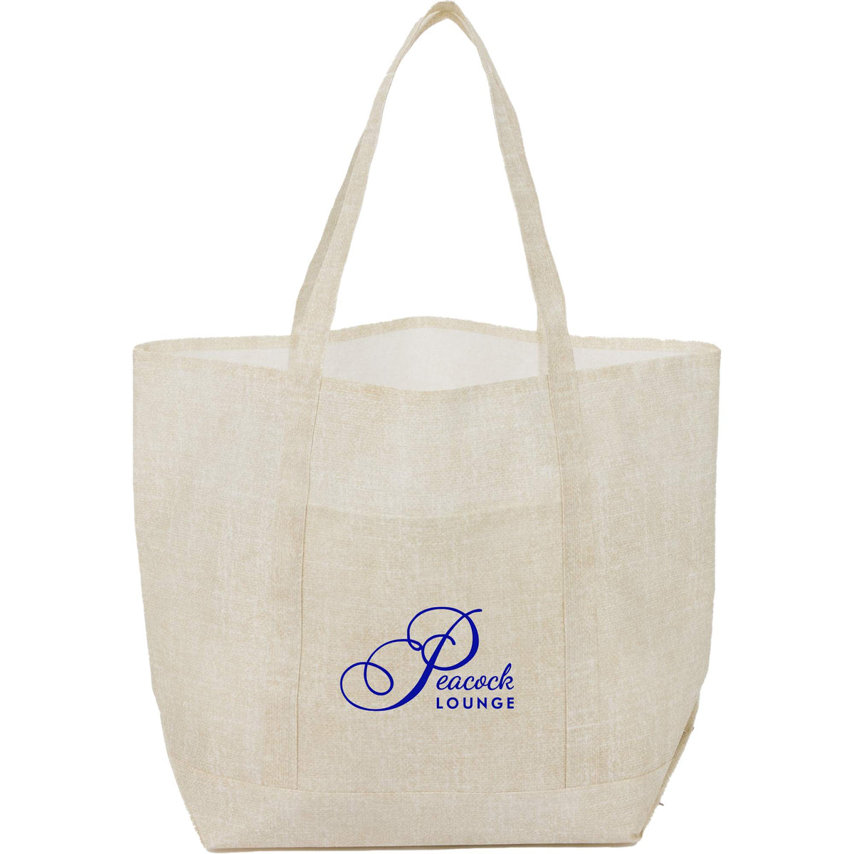 Beacon Recycled All Purpose Tote with Linen Look - Natural - Front