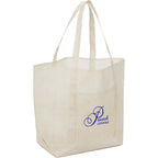 Beacon Recycled All Purpose Tote with Linen Look - Natural - Right Angle
