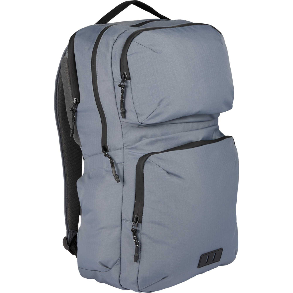 Beacon Ripstop Laptop Backpack in Recycled PET, 15 Inch Transfer - Gray - Right Angle