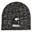 Beanie Cap in Knit - Black - Embroidery