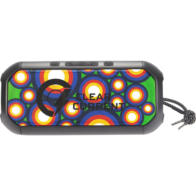 Beat Block Party Speaker with LED Lights, 20W Full Color