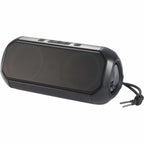 Beat Block Party Speaker with LED Lights, 20W Full Color - Black - Left Angle