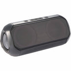 Beat Block Party Speaker with LED Lights, 20W Full Color - Black - Right Angle