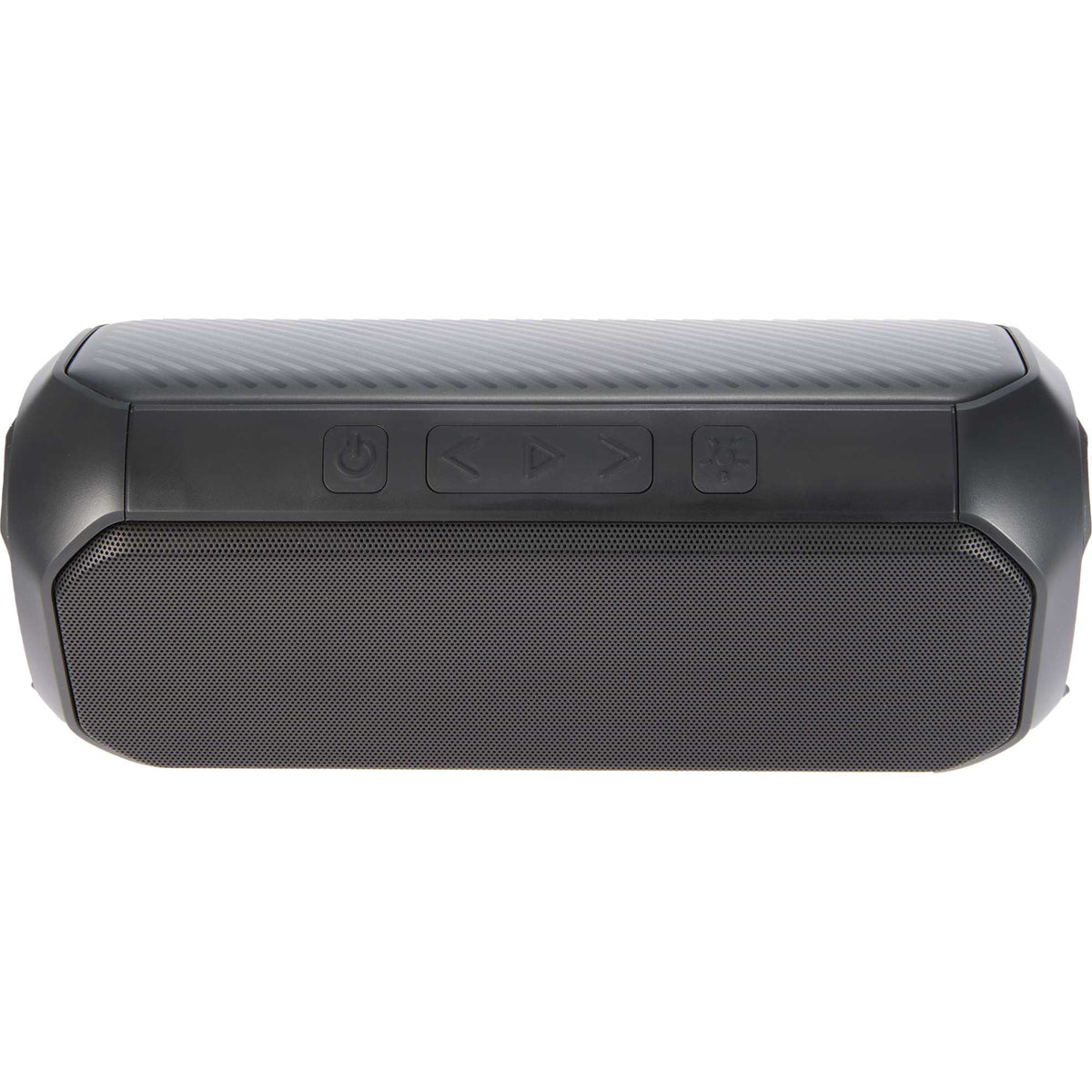 Beat Block Party Speaker with LED Lights, 20W Full Color - Black - Top