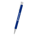 Beatrix Pen with Your Logo - Blue - Silk Screen