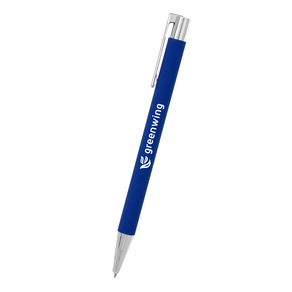 Beatrix Pen with Your Logo - Blue - Silk Screen