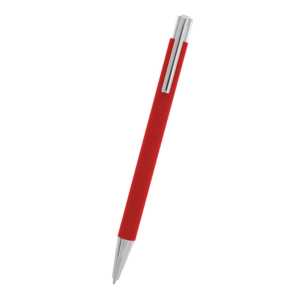Beatrix Pen with Your Logo - Red - Front